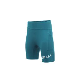 Bmai Women's Running Racing Compression Short 2.5 in Bamboo Blue กางเกงวิ่ง