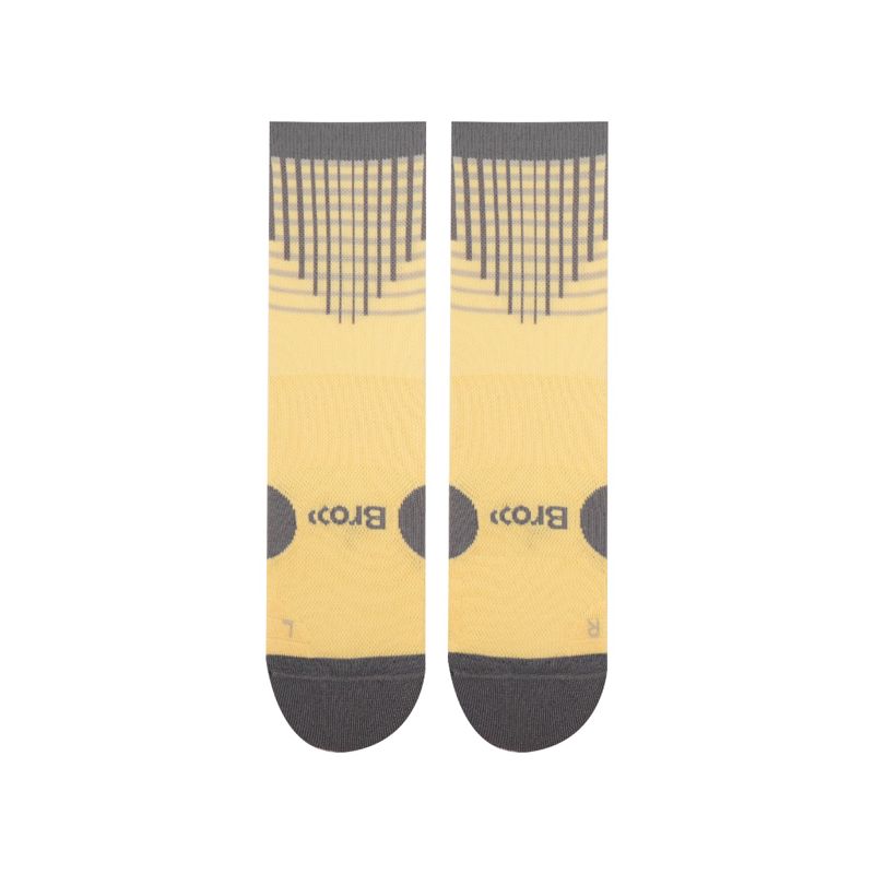 brooo Low Crew Socks SS24 Vanilla