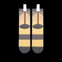 brooo Low Crew Socks SS24 Vanilla 5