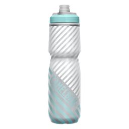 CameBak Podium Chill Outdoor 24oz Bottle Grey/Teal Stripe ขวดน้ำเก็บอุณหภูมิ