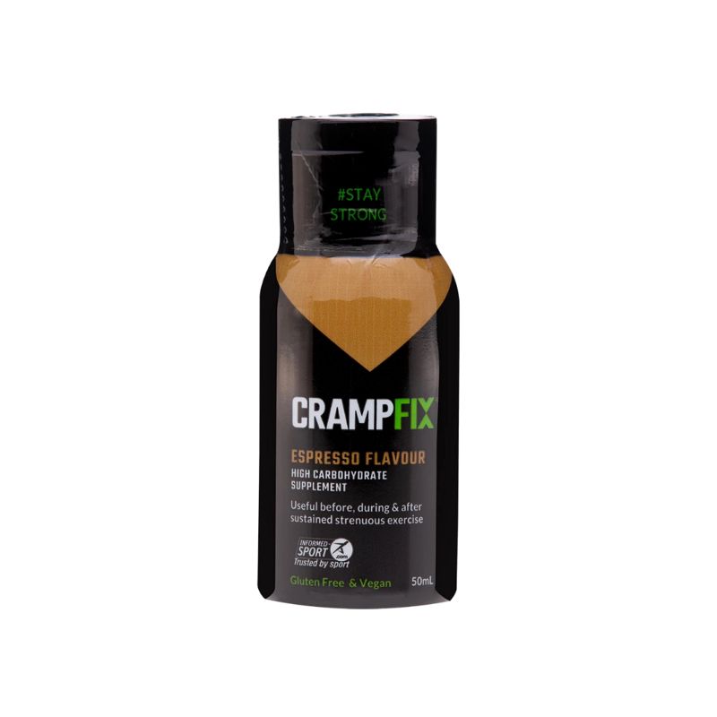 CRAMPFIX 50ML SHOT ESPRESSO เครื่องดื่มเสริมพลังงานและป้องกันตะคริว