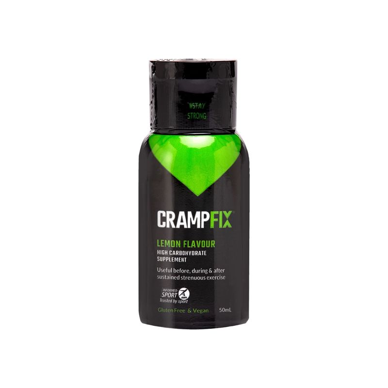 CRAMPFIX 50ML SHOT LEMON เครื่องดื่มเสริมพลังงานและป้องกันตะคริว