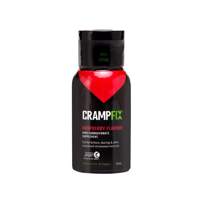 CRAMPFIX 50ML SHOT RASPBERRY เครื่องดื่มเสริมพลังงานและป้องกันตะคริว