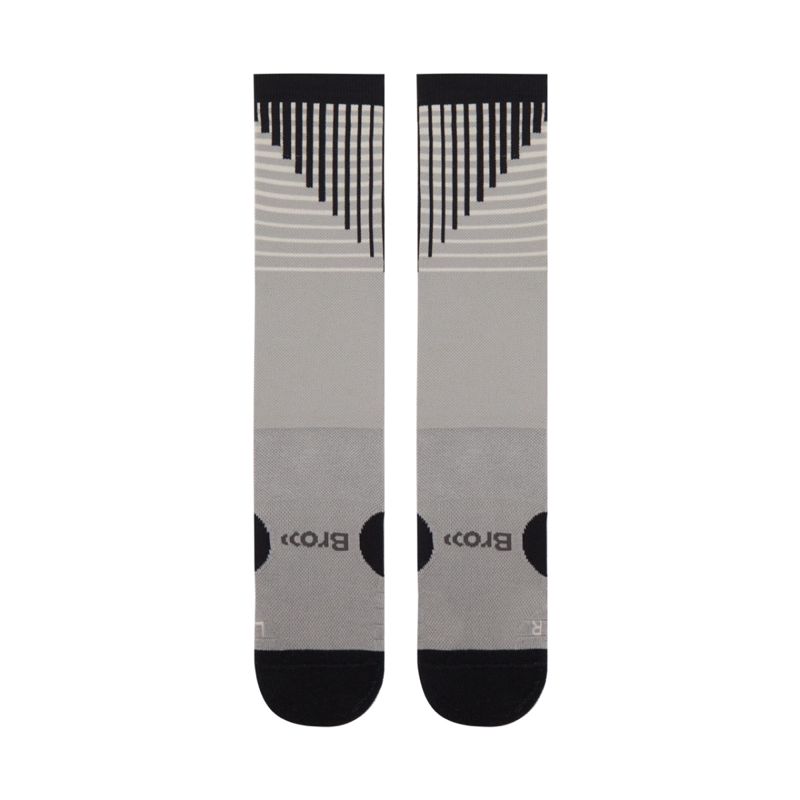 brooo Crew Socks SS24 Charcoal