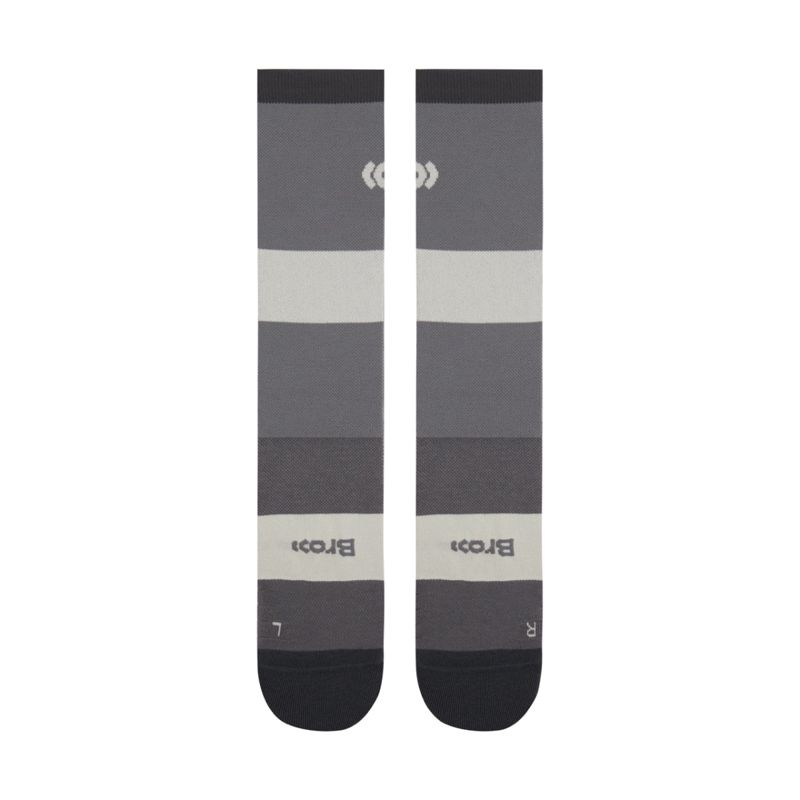 brooo Crew Socks Trail SS24 Ivory White