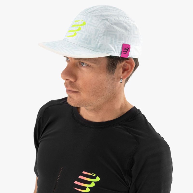 Compressport 5 Panel Light Cap Sugar/Ice Print
