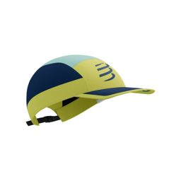 Compressport 5 Panel Light Cap Green Sheen/Blues