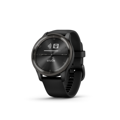 Garmin Vivomove Trend Black Silicone