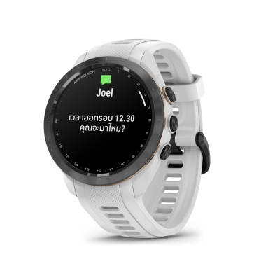 Garmin Approach S70 AMOLED นาฬิกากอล์ฟขั้นสูง มาพร้อม GPS