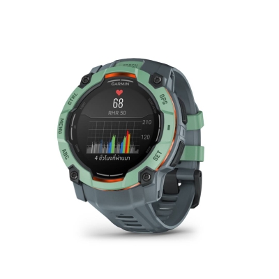 Garmin Instinct 3 - 50 mm AMOLED Neo Tropic with Twilight Band Limited Edition