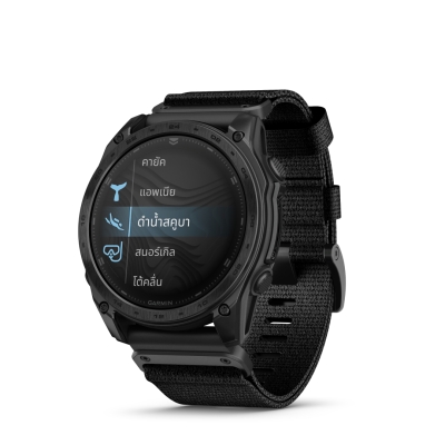 Garmin Tactix 8 สมาร์ทวอทช์ Tactical สำหรับนักผจญภัย