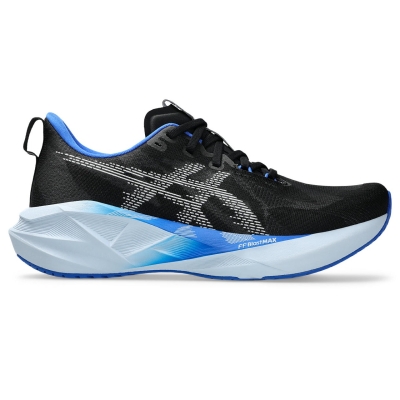 Asics Men's Novablast 5 Black/White รองเท้าวิ่งสำหรับผู้ชาย