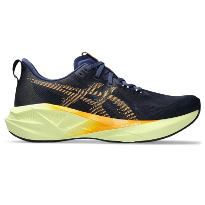 Asics Men's Novablast 5 Wide Indigo Blue/Amber รองเท้าวิ่งผู้ชาย