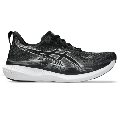 Asics Men's Glideride Max 2 Wide Black/White รองเท้าวิ่งผู้ชาย