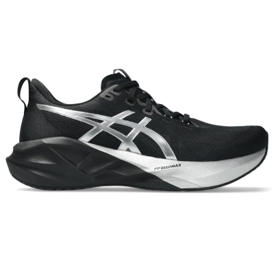 Asics Men's Novablast 5 Platinum Platinum/Black รองเท้าวิ่งผู้ชาย