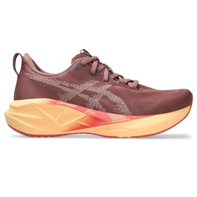 Asics Women's Novablast 5 Rubble Red/Fawn รองเท้าวิ่งผู้หญิง