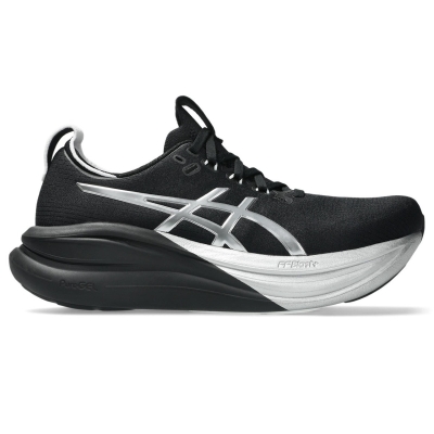Asics Women's Gel-Nimbus 28 Platinum Platinum/Black รองเท้าวิ่งผู้หญิง