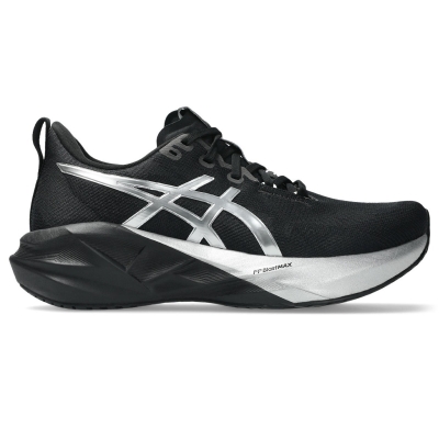 Asics Women's Novablast 5 Platinum Platinum/Black รองเท้าวิ่งผู้หญิง