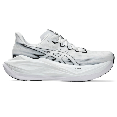 Asics Unisex Superblast 3 White/Black — รองเท้าวิ่ง Performance Trainer
