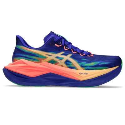 Asics Unisex Superblast 3 Cobalt Burst/Light Orange — รองเท้าวิ่ง Performance Trainer