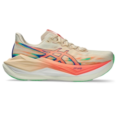 Asics Unisex Superblast 3 Seashell/Sun Coral — รองเท้าวิ่ง Performance Trainer