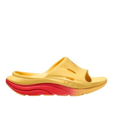 Hoka Unisex Ora Recovery Slide 3 Poppy / Cerise รองเท้าแตะสุขภาพ