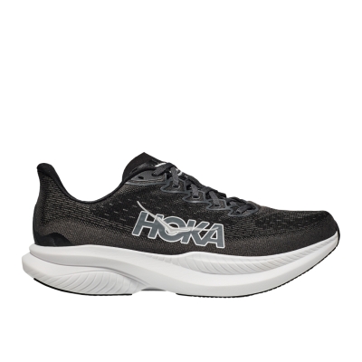 Hoka Men’s Mach 6 Wide Black / White รองเท้าวิ่ง