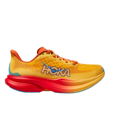 Hoka Men’s Mach 6 Wide Poppy / Squash รองเท้าวิ่ง