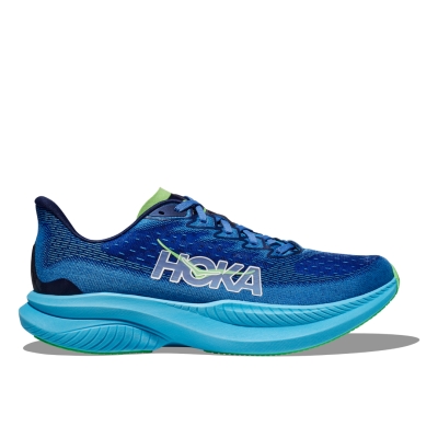 Hoka Men’s Mach 6 Wide Virtual Blue / Bellwether Blue รองเท้าวิ่ง
