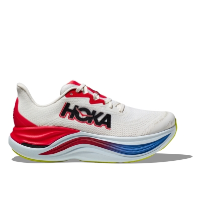 Hoka Men’s Skyward X Blanc De Blanc / Virtual Blue รองเท้าวิ่ง