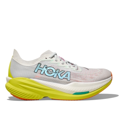 Hoka Men's Mach X 2 Frost / Citrus รองเท้าวิ่ง