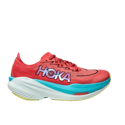 Hoka Men's Mach X 2 Wide Grapefruit / Electric Coral รองเท้าวิ่ง