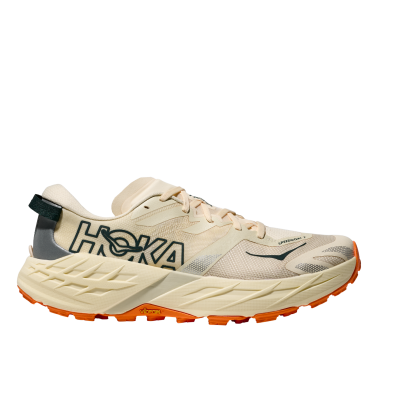 Hoka Men's Speedgoat 7 Wide Vintage Yellow / Tumeric รองเท้าวิ่งเทรล