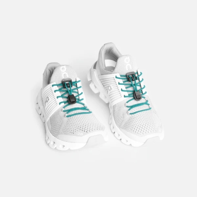 Xpand Quick-Release Round Lacing System-Teal เชือกรองเท้าแบบกลมไม่ต้องผูก