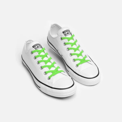 Xpand Original No-Tie Flat Lacing System-Neon Green เชือกรองเท้าแบบไม่ต้องผูก