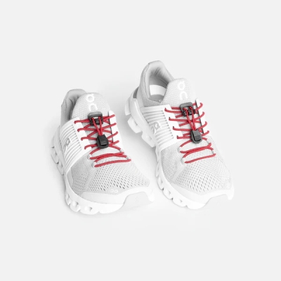 Xpand Quick-Release Round Lacing System-Red เชือกรองเท้าแบบกลมไม่ต้องผูก