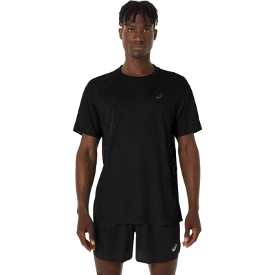 Asics Men's Metarun SS Top Performance Black | เสื้อวิ่งแขนสั้นชาย