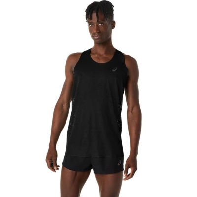 Asics Men's Metarun Singlet Performance Black | เสื้อกล้ามวิ่งชาย
