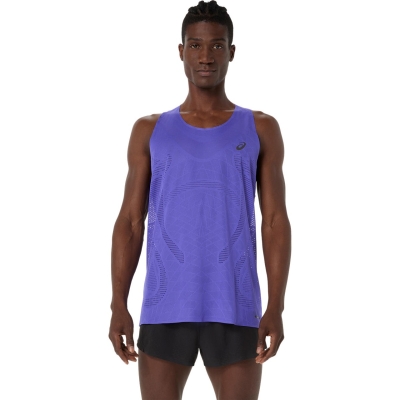 Asics Men's Metarun Singlet Cobalt Burst เสื้อวิ่งผู้ชาย