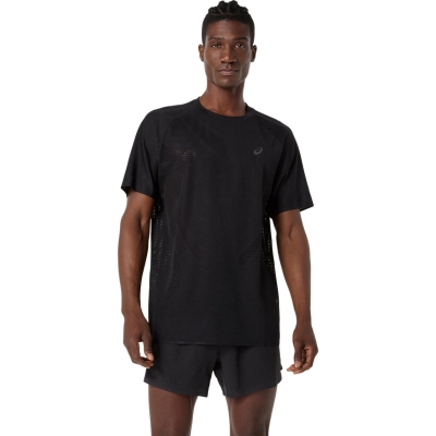 Asics Men's Metarun SS Top Performance Black 2026 เสื้อวิ่งผู้ชาย