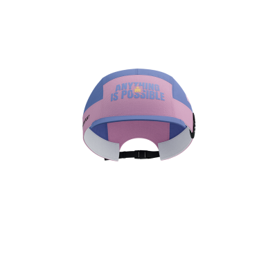 Compressport 5 Panel Light Cap - Ironman 2025 - L2 Jacaranda (หมวกวิ่ง Ironman Edition)