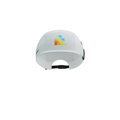 Compressport 5 Panel Light Cap - Ironman 2025 - L1 White (หมวกวิ่ง Ironman Edition)
