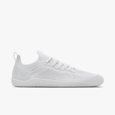 Vivobarefoot Women's Primus Lite Knit Bright White รองเท้าออกกำลังกายผู้หญิง