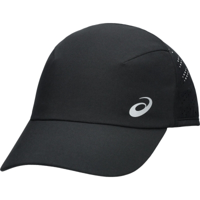 Asics Unisex Woven Cap Performance Black | หมวกวิ่งน้ำหนักเบาและระบายอากาศดีเยี่ยม