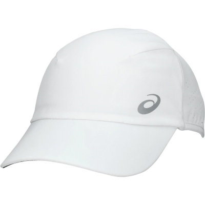 Asics Unisex Woven Cap Brilliant White | หมวกวิ่งน้ำหนักเบาและระบายอากาศดีเยี่ยม