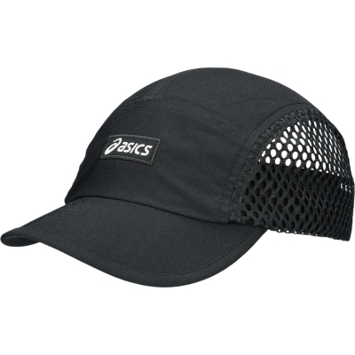 Asics Unisex Performance Run Ultra Light Cap Performance Black หมวกวิ่งน้ำหนักเบา