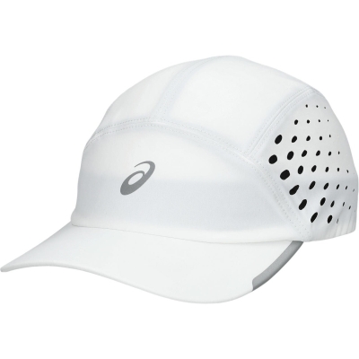 Asics Unisex Performance Running Cap Brilliant White หมวกวิ่ง