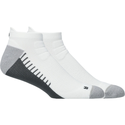 Asics Unisex Performance Run Sock Ankle Brilliant White ถุงเท้าวิ่ง