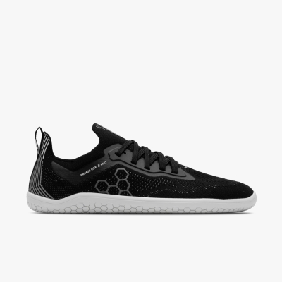 Vivobarefoot Men's Primus Lite Knit Obsidian รองเท้าออกกำลังกายผู้ชาย