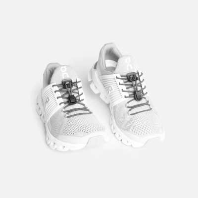 Xpand Quick-Release Round Lacing System-Gray – เชือกรองเท้าแบบกลมไม่ต้องผูก
